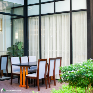 جلسات أرضية للحدائق