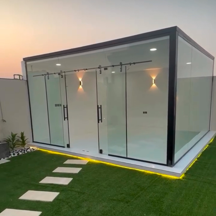 غرف زجاجيه